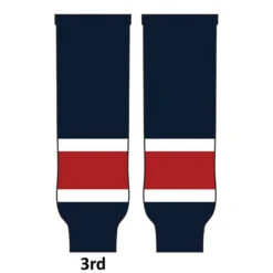 Pearsox NHL Pro Weight Hockey Socks (MTO) - Washington -Hockey Gear Store Washington PWWASH3 3rdNavy