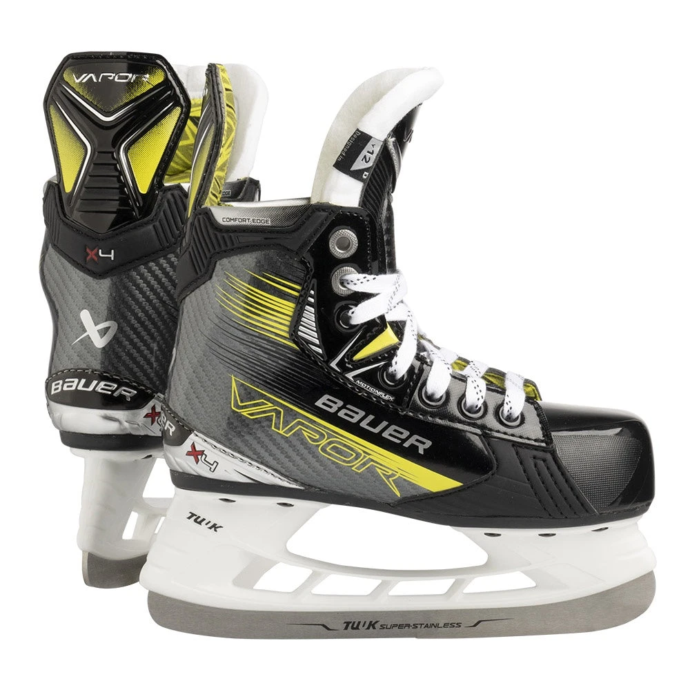 Bauer Vapor X4 Youth Ice Hockey Skates 3 Bauer Vapor X4 Youth Ice Hockey Skates