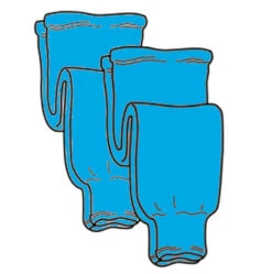 Pearsox Pro Weight Hockey Socks - Sky