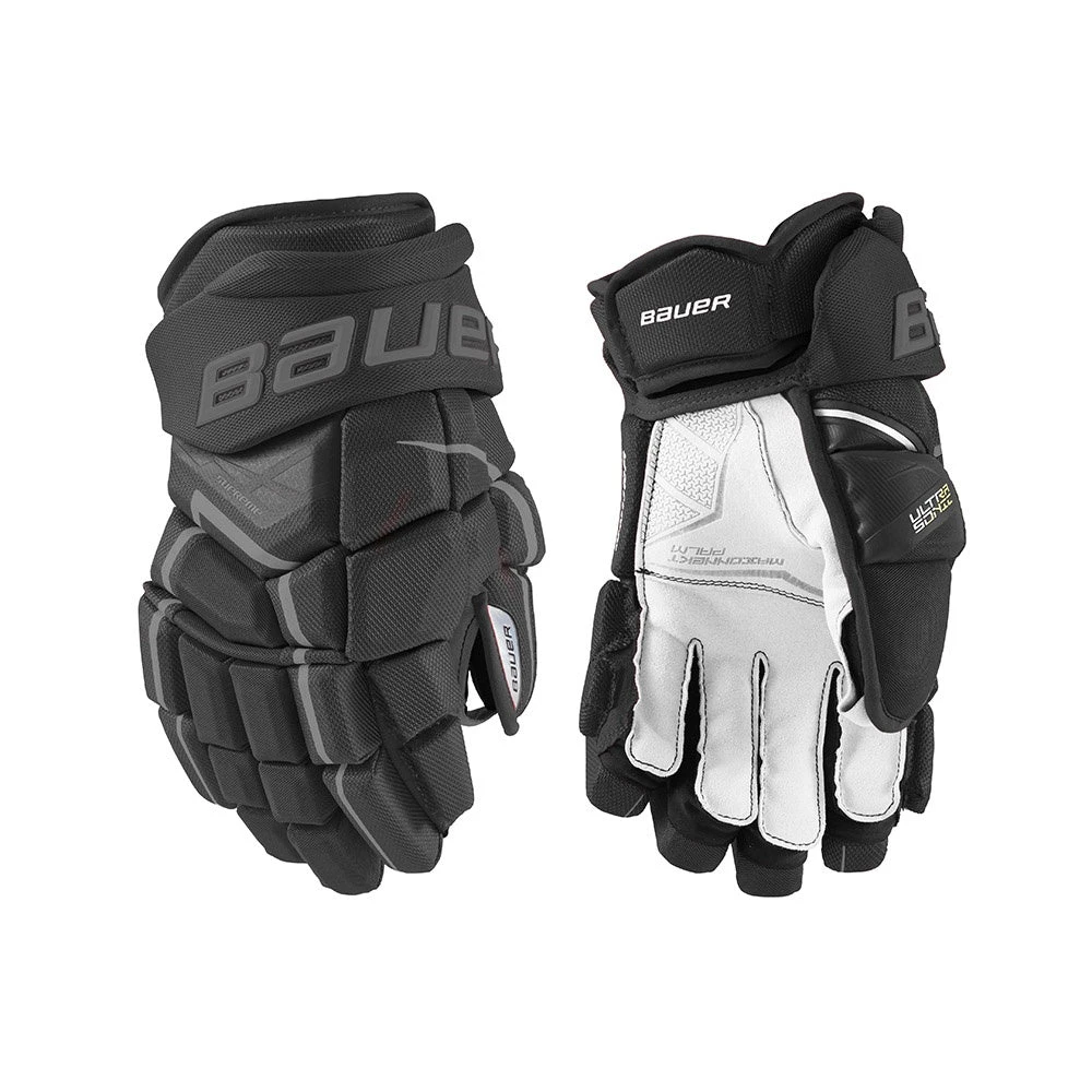 Bauer Supreme Ultrasonic Intermediate Ice Hockey Gloves 3 Bauer Supreme Ultrasonic Intermediate Ice Hockey Gloves