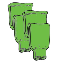 Pearsox Pro Weight Hockey Socks - Neon Green