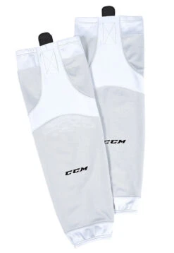 CCM Quicklite SX6000 White Edge Hockey Socks
