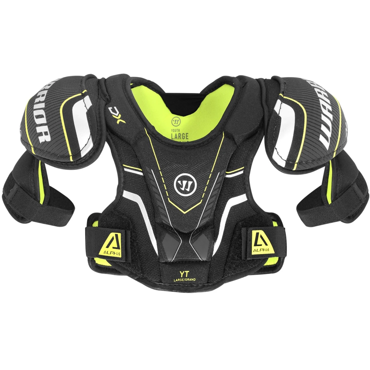 Warrior Alpha DX Youth Shoulder Pads 3 Warrior Alpha DX Youth Shoulder Pads
