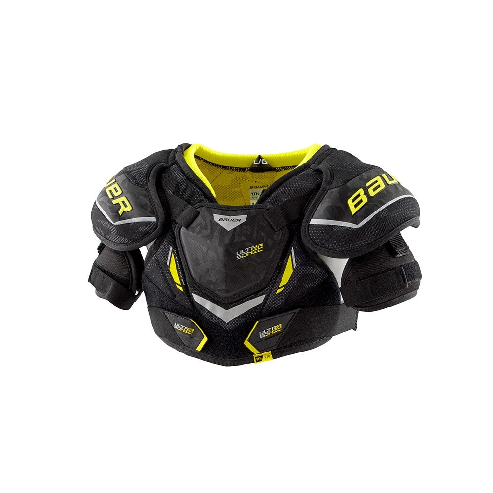 Bauer Supreme Ultrasonic Youth Ice Hockey Shoulder Pads 3 Bauer Supreme Ultrasonic Youth Ice Hockey Shoulder Pads