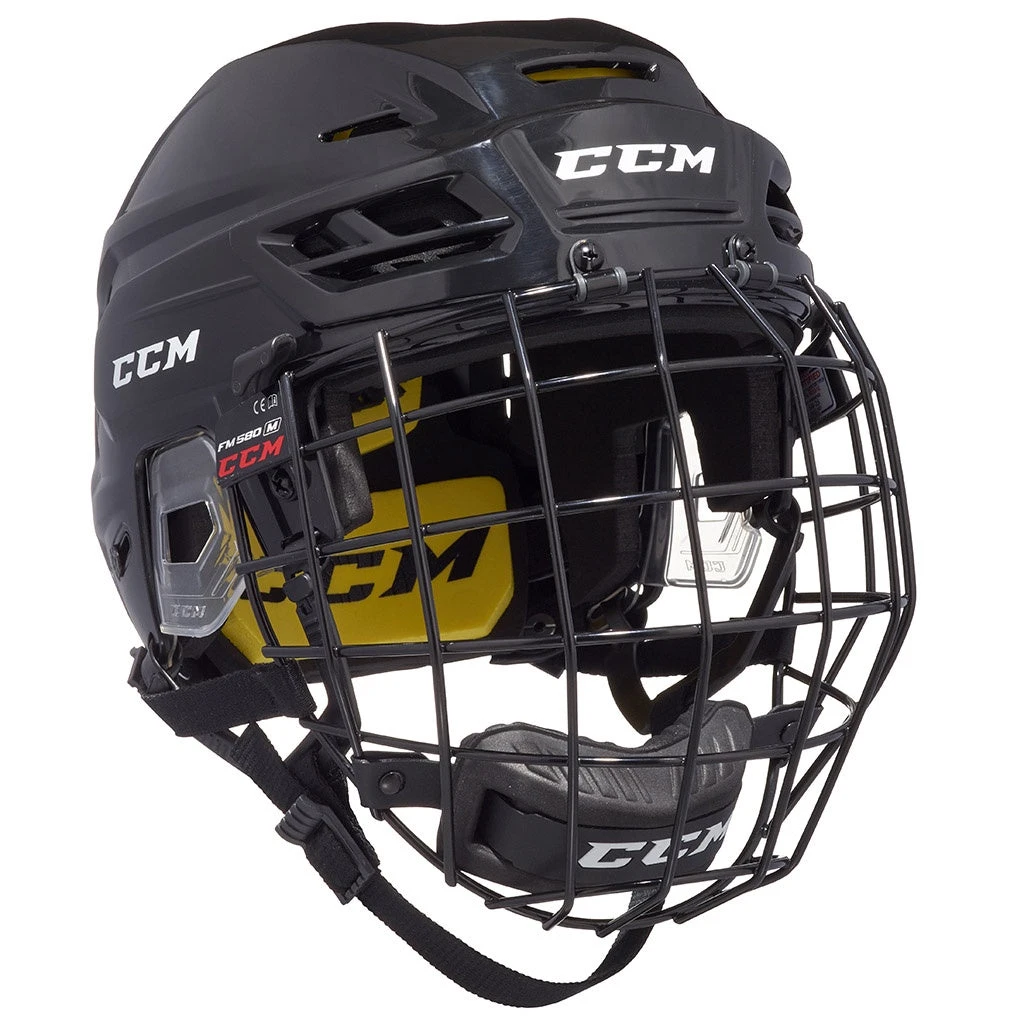 CCM Tacks 210 Ice Hockey Helmet With Cage 3 CCM Tacks 210 Ice Hockey Helmet With Cage