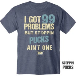 DSC "Stoppin' Pucks" Adult T-Shirt